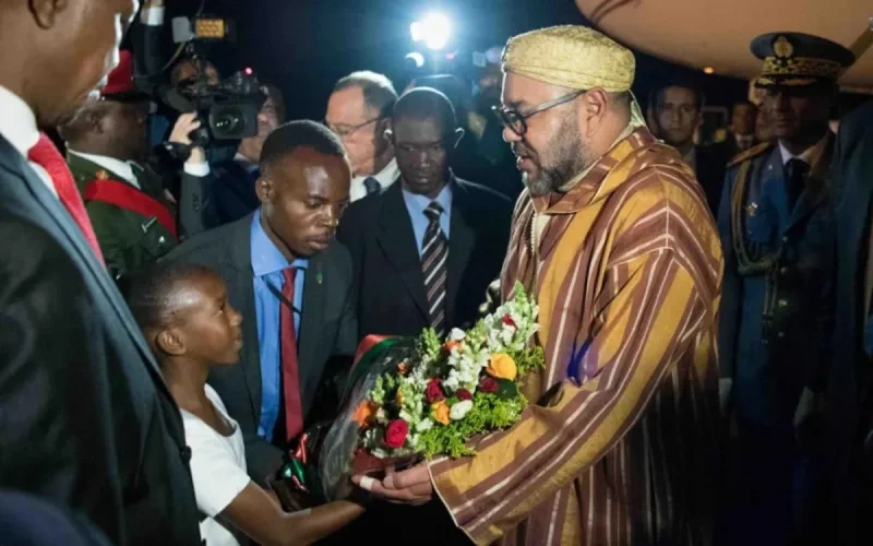 Mohammed VI en Zambie pour une visite officielle