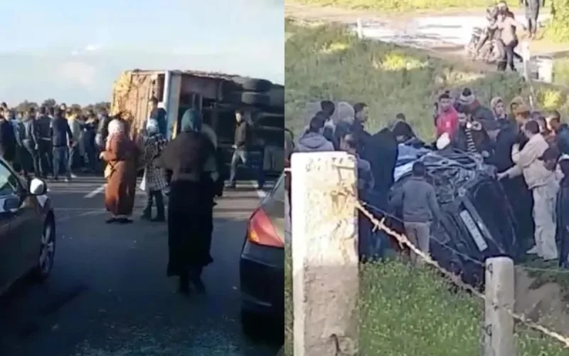 Un accident de la route fait deux morts sur l'autoroute Mohammedia-Casablanca (vidéo)