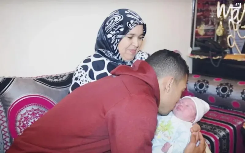 Mohamed Rabii, heureux papa d'un garçon (vidéo)