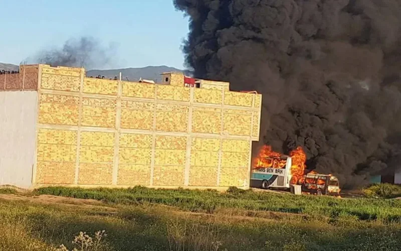Al Hoceima : une résidence de la police attaquée par des manifestants (photos)