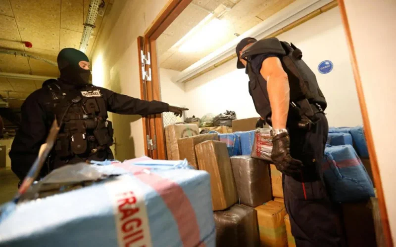 Plus d'une tonne de cannabis marocain, dont la valeur dépasse 8 millions d'euros, saisie en France (vidéo)