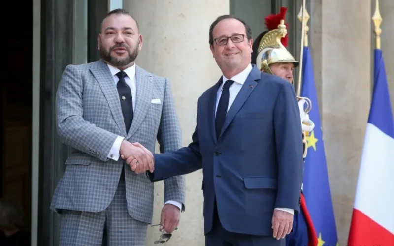 Rencontre entre Mohammed VI et François Hollande à l'Elysée (photos)