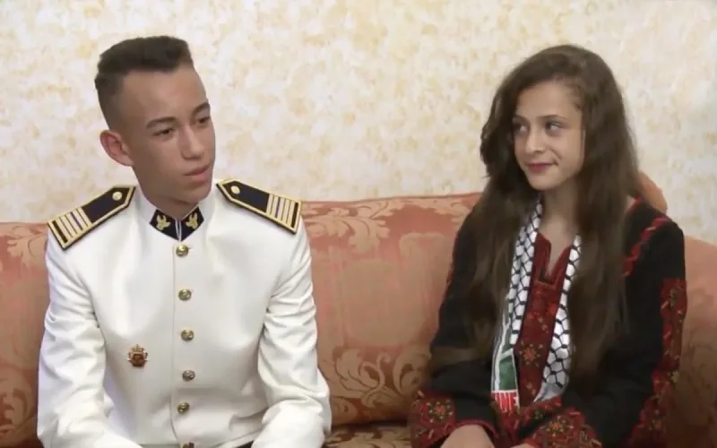 Les enfants palestiniens reçus par Moulay El Hassan au palais de Tétouan (vidéo)