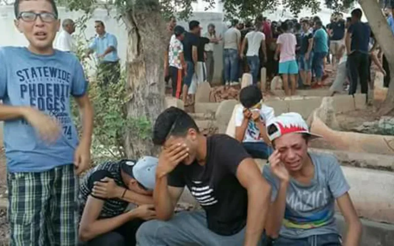 Forte présence policière aux funérailles d'Imad Attabi