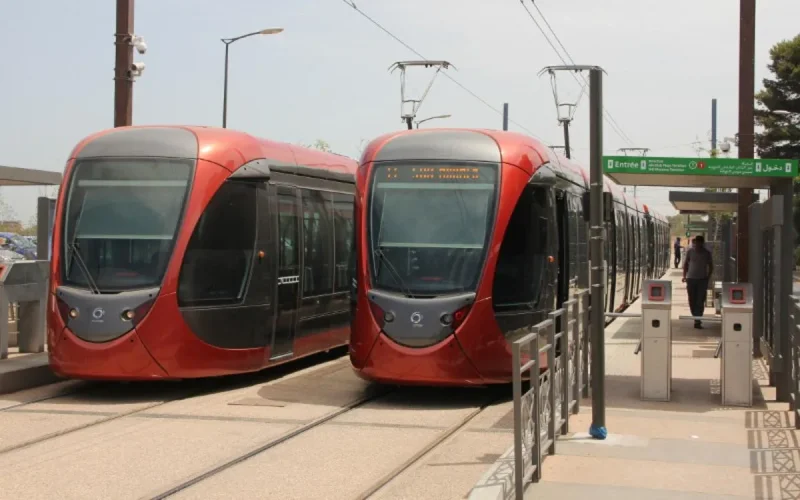 Casablanca : arrêt du tramway pour travaux
