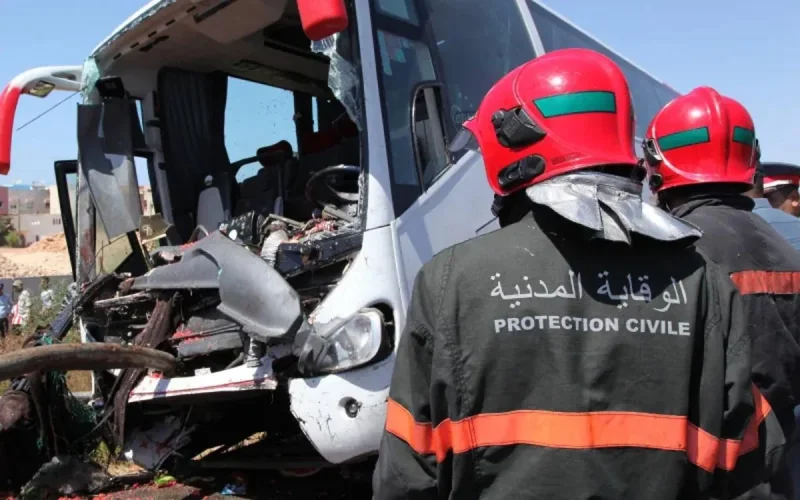 Collision frontale entre deux autocars à Rabat, une trentaine de blessés