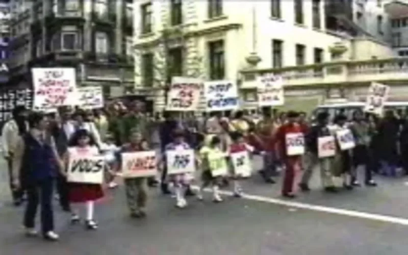 Les Corses manifestent contre le racisme