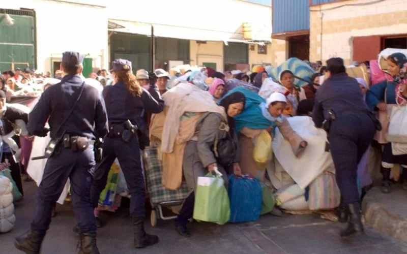 Des contrebandiers marocains manifestent à Sebta