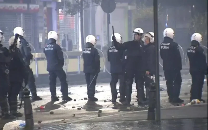 Bruxelles : de nouvelles arrestations suite aux émeutes qui ont suivi le match du Maroc