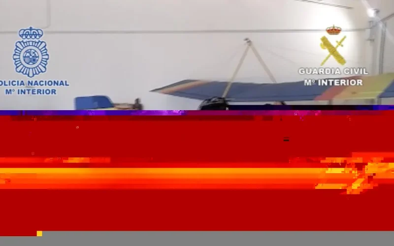 Espagne : 14 personnes arrêtées, 5 tonnes de drogue et ..un avion saisis