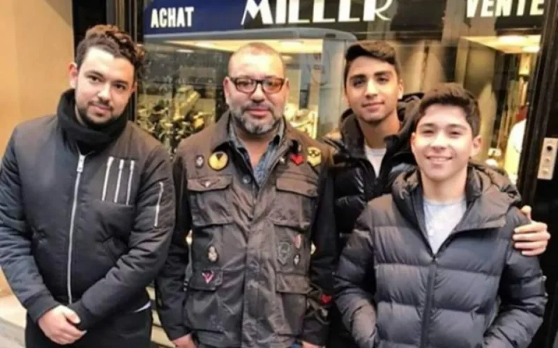 Photo : Mohammed VI à Paris