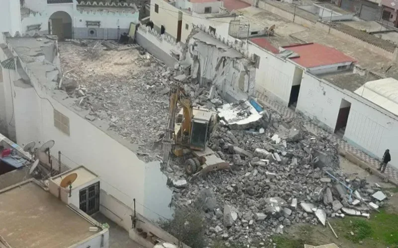 Les autorités disent pourquoi la mosquée Mohammed V à Al Hoceima a été détruite