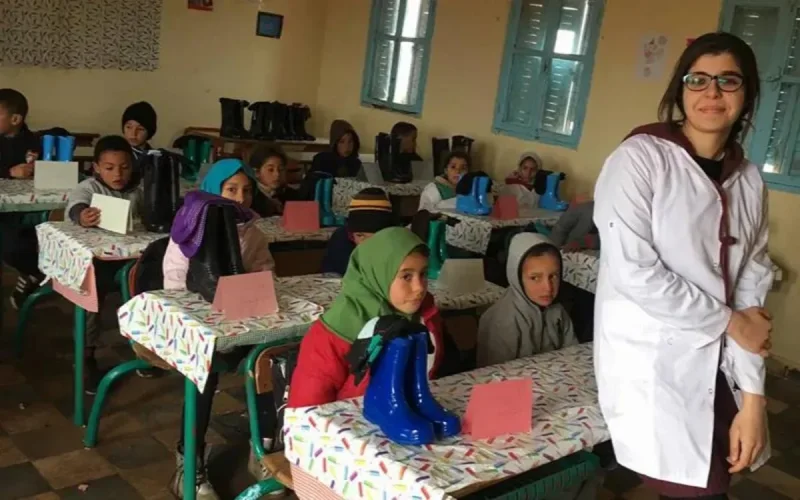 Photos : le geste de cette professeure marocaine a ravi les élèves (et les internautes)