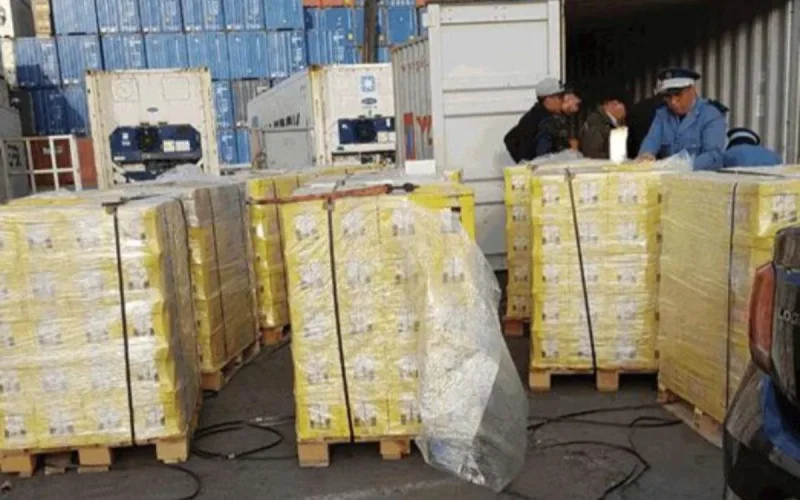 Maroc : 280 kilos de drogue trouvés dans des boites de jus d'orange