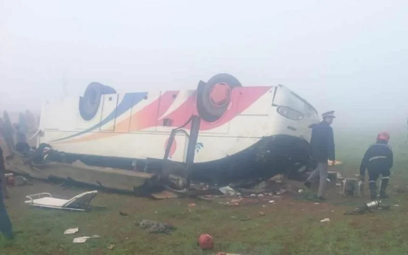 Terrible accident près d'Agadir, 9 morts et six blessés