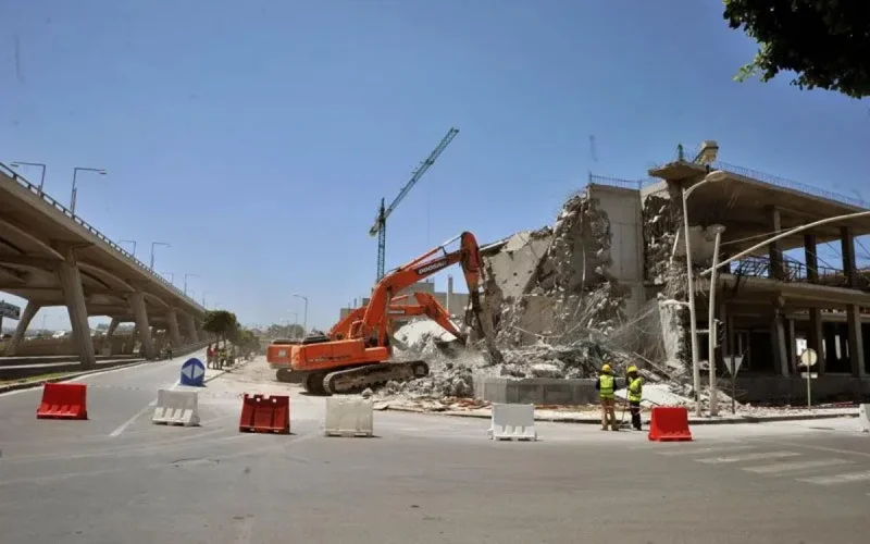 Après la colère royale, démolition d'un centre commercial à Salé (vidéo)