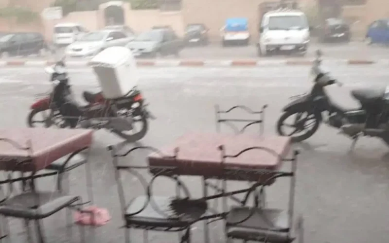 Marrakech sous les eaux (vidéo)