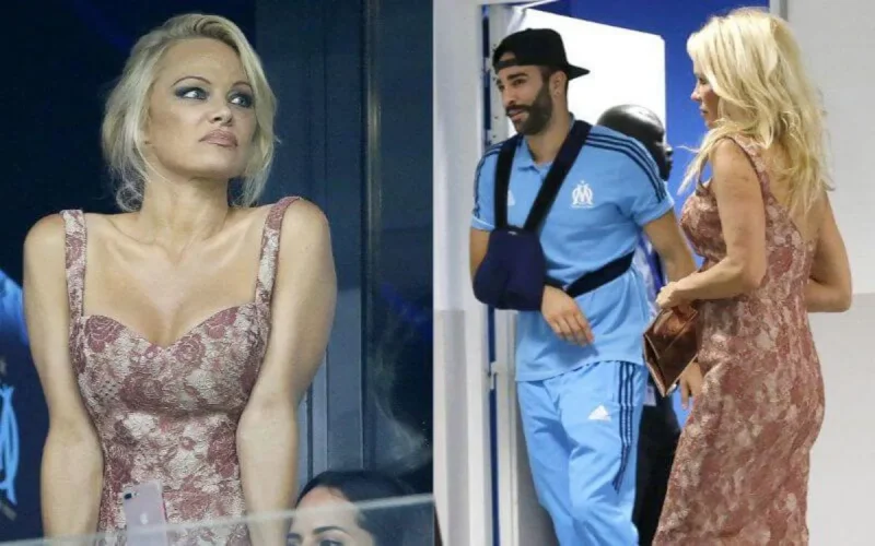 Pamela Anderson refuse de parler de sa rupture avec Adil Rami