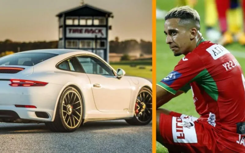 Belgique : la justice saisit la Porsche 911 Carrera du footballeur Yassine El Ghanassy