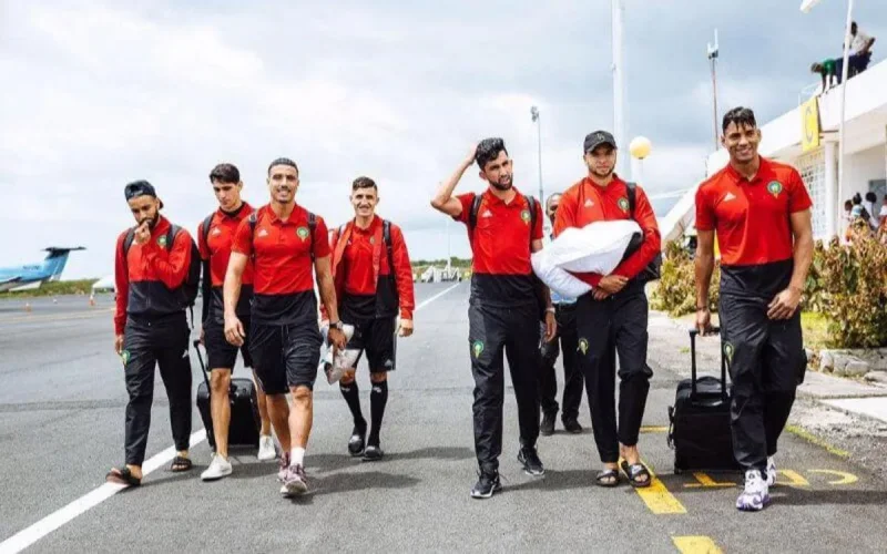 Les Lions de l'Atlas arrivent aux Comores pour leur match 