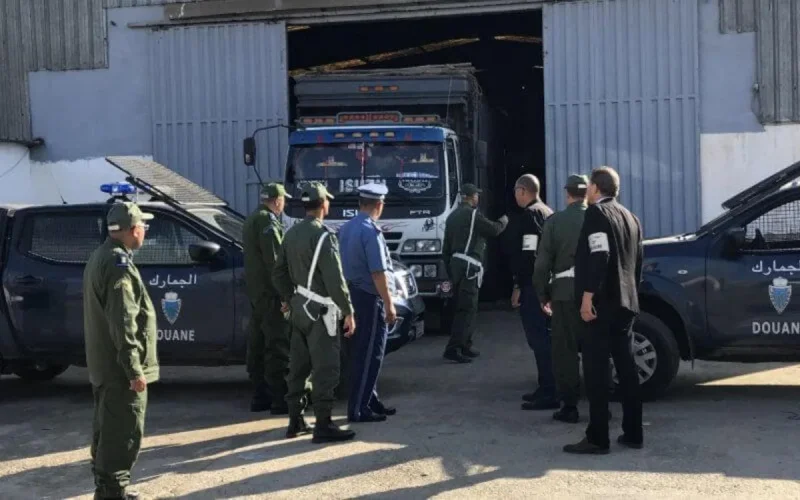 Maroc : saisie de 300 tonnes de produits de contrebande d'une valeur de 9 millions de dh