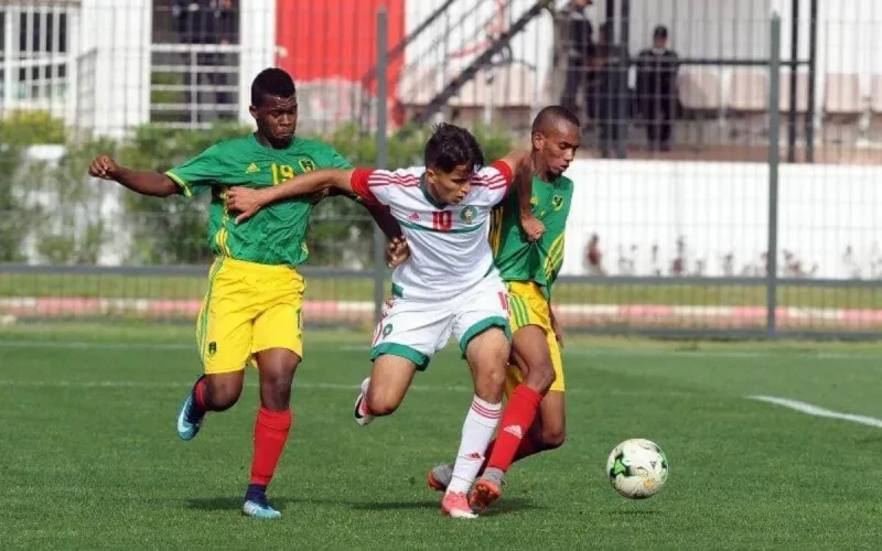 Football : le Maroc (u20) gagne 2 à 1 face au Mali