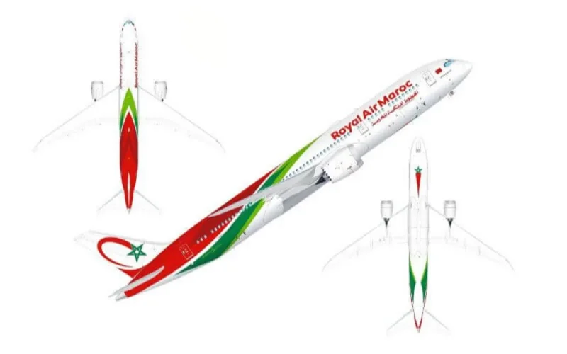 Royal Air Maroc habille ses Boeing Dreamliner (photo)