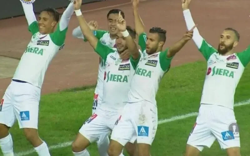 Football : le Raja Casablanca s'impose 5 à 0 face au Cercle Mberi Sportif
