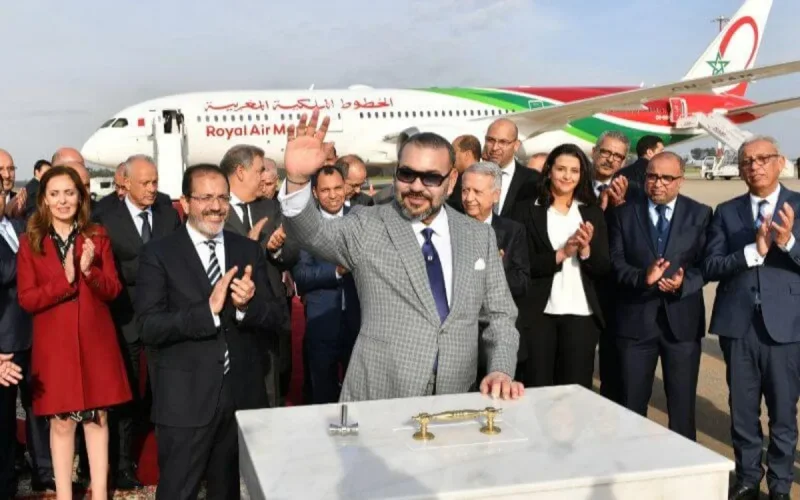 Le roi Mohammed VI lance les travaux d'agrandissement de l'aéroport Rabat-Salé