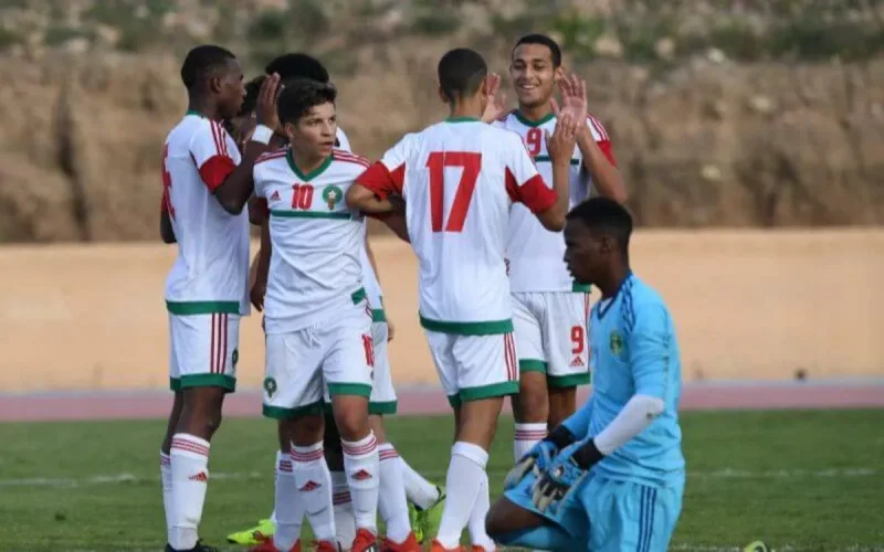 Football : l'équipe du Maroc (U17) en finale après sa victoire 6 à 0 face à la Mauritanie