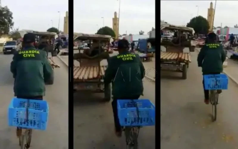 Insolite : un agent de la Guardia civil en « pikala » au Maroc (vidéo)
