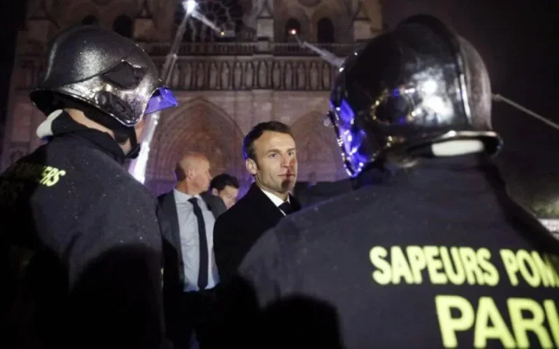 Insolite : Macron aurait organisé l'incendie de Notre-Dame selon un membre du PJD
