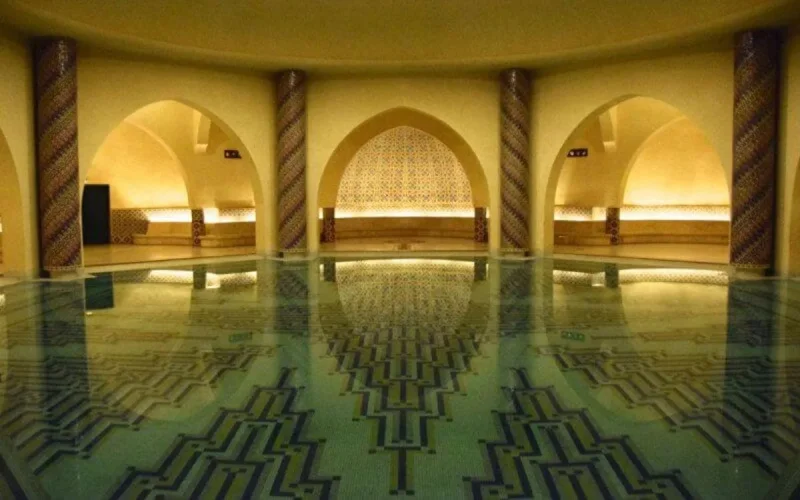 Les hammams de la Mosquée Hassan II rouvrent au public 