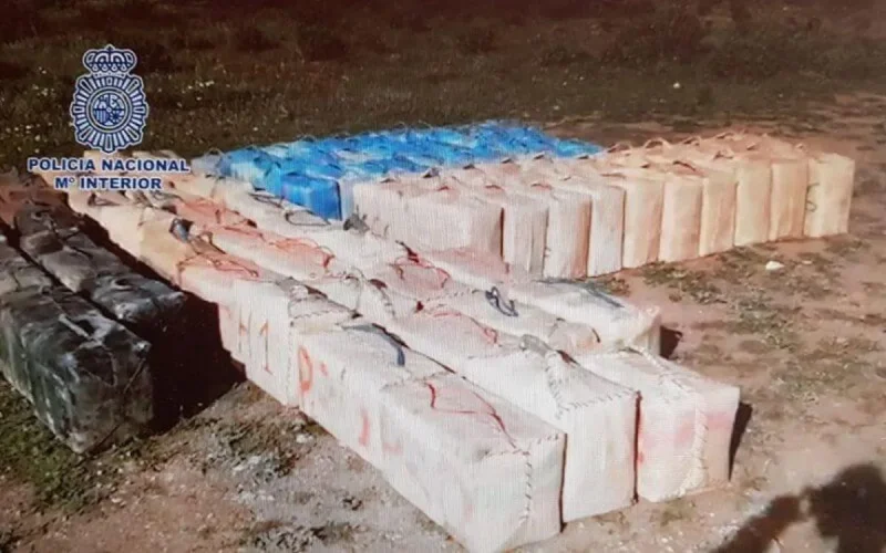 Six tonnes de haschich marocain saisies en Espagne (vidéo)