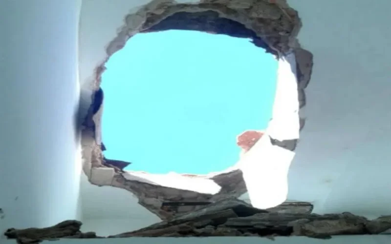 Rabat : et, soudain, le toit de l'hôpital s'effondre (photos)