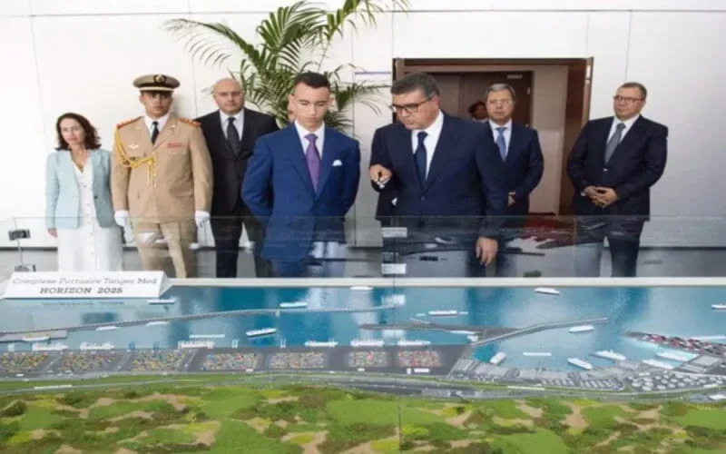 Inauguration du Tanger-Med II par le Prince Moulay El Hassan (vidéo)