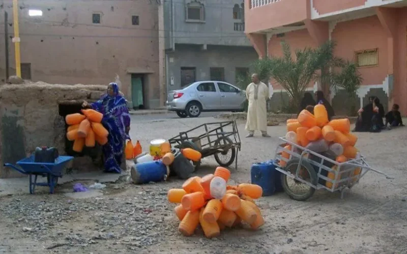 Maroc : manifestation de la soif à Imintanoute