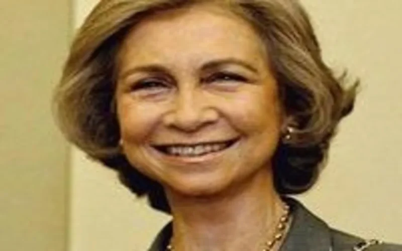 La reine Sofia d'Espagne en visite au Maroc