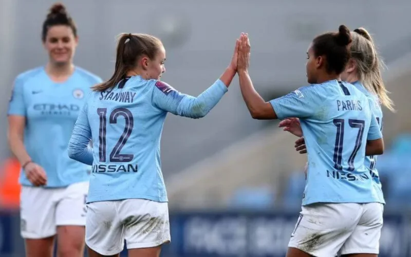 Les joueuses de Manchester City à Agadir