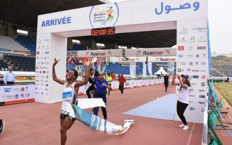 Les Kenyans dominent le marathon de Casablanca