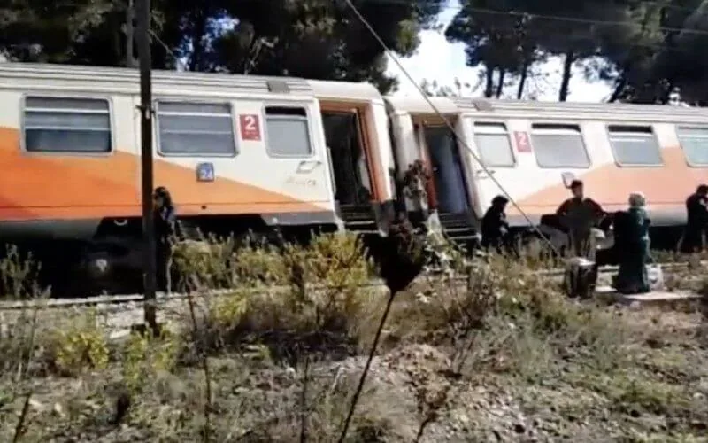 Maroc : accident de train près de Bouskoura (vidéo)