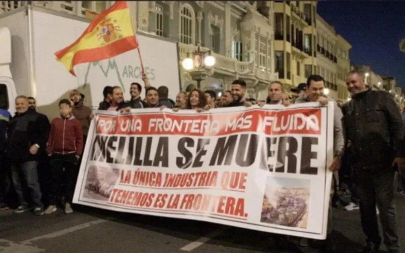 Melilla : les commerçants et chefs d'entreprise agonisent