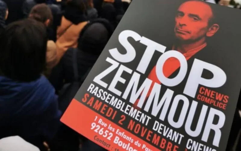 Une manifestation contre Eric Zemmour organisée à Paris