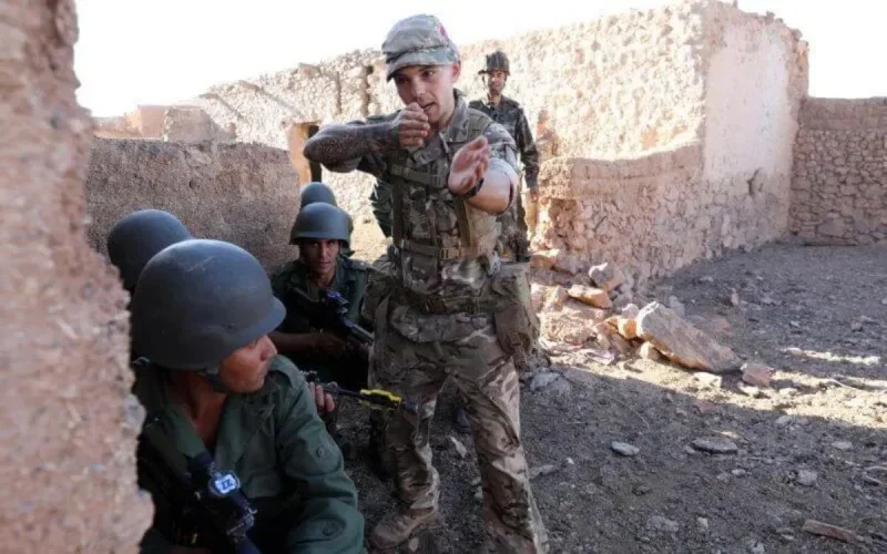 Les soldats britanniques au Maroc pour l'exercice ''Jebel Sahara'' 19