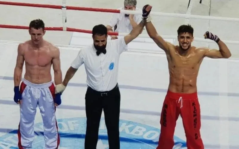 Le Marocain Soufiane Merzak médaillé d'or au championnat du monde de full-contact