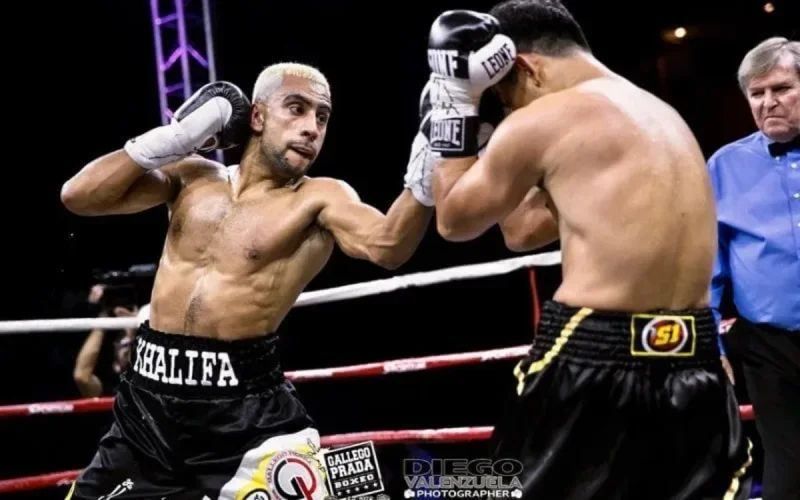 Le boxeur marocain Moussa Gholam, vainqueur titre WBO par KO