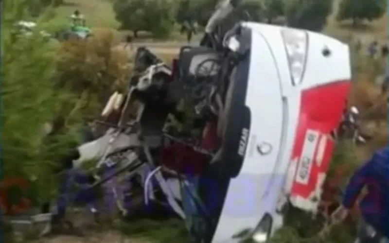 Maroc : un terrible accident de car fait 8 morts et 42 blessés à Taza