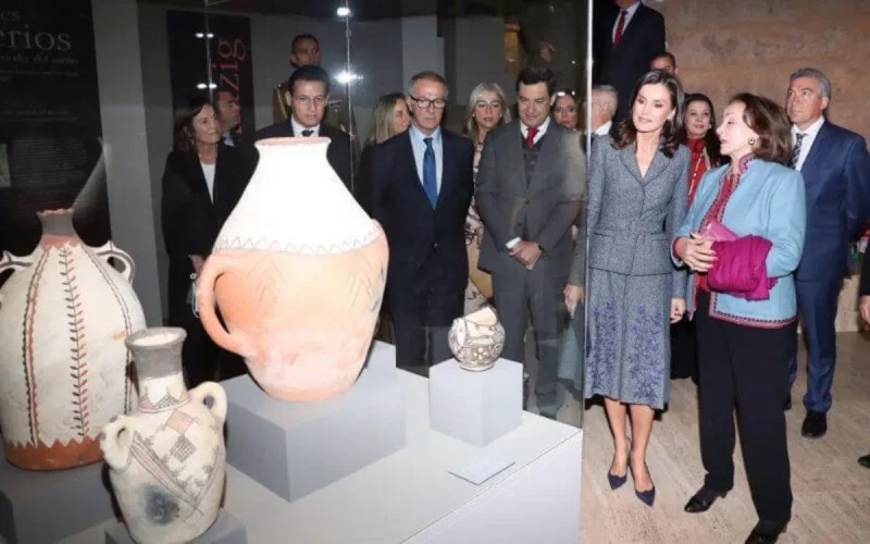 La Reine Letizia inaugure une exposition sur la culture amazighe