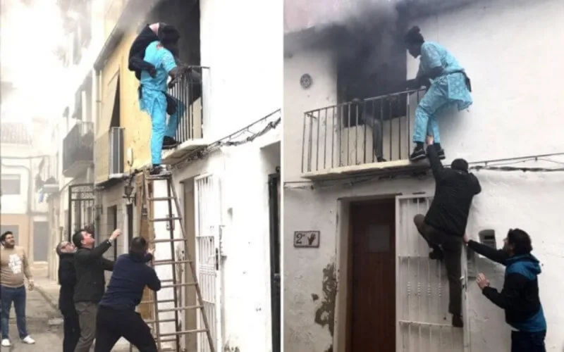 Espagne : après un acte héroïque, un clandestin aura ses papiers (vidéo)