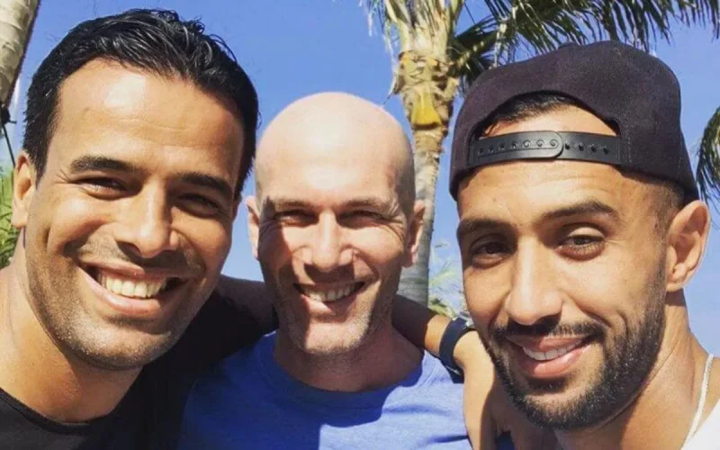 La photo–souvenir de Medhi Benatia avec Zinédine Zidane à Dubaï